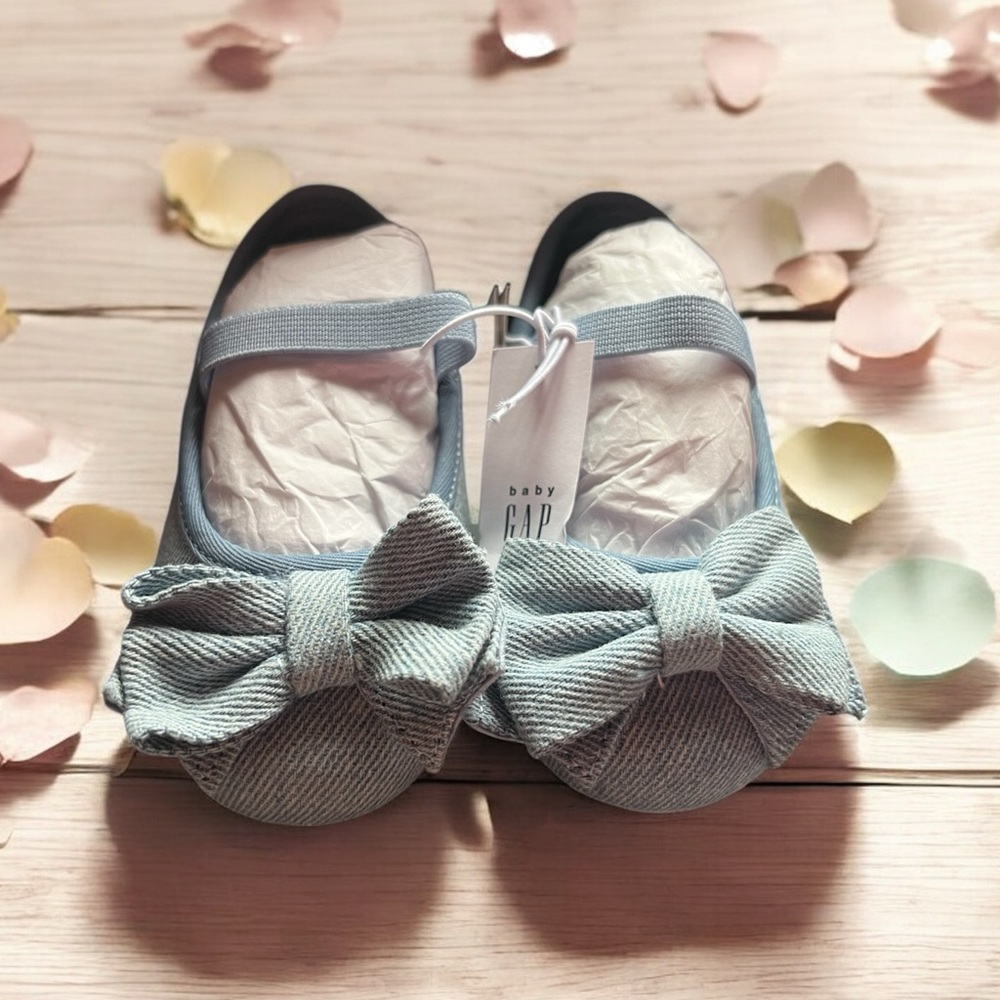 GAP Baby Denim Ballet Flats